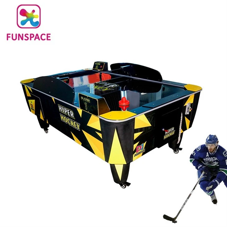 coin operated air hockey table