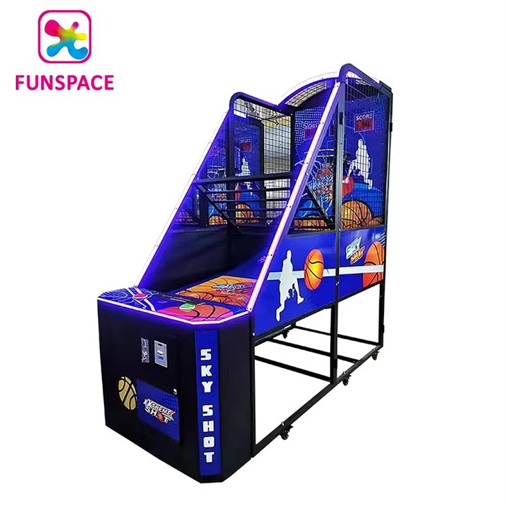 dual basketball hoop game