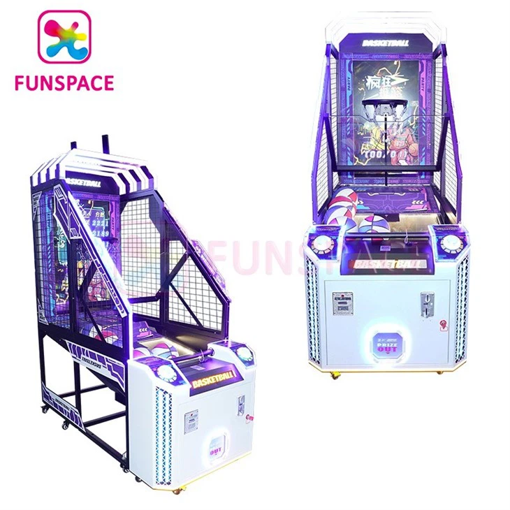 dual basketball arcade game